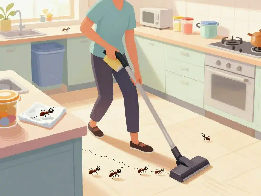 invasion fourmis minuscules nettoyage solutions maison