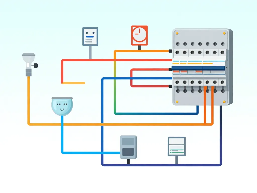schéma câblage circuits norme mon club elec