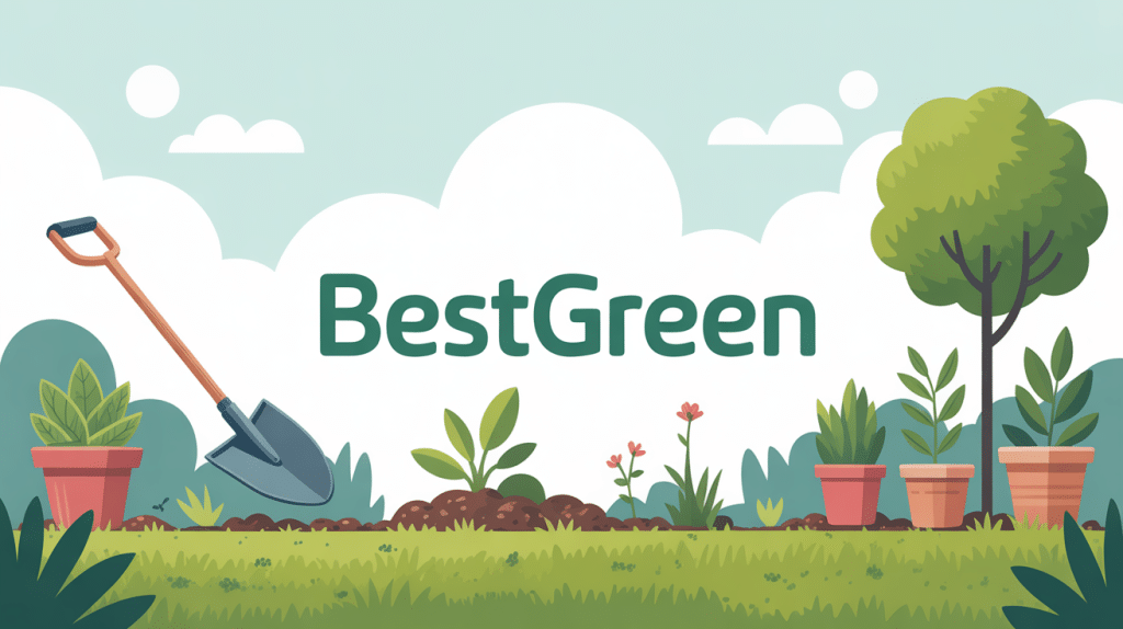 illustration bestgreen outils jardinage fiables