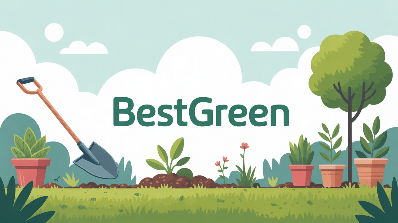 illustration bestgreen outils jardinage fiables