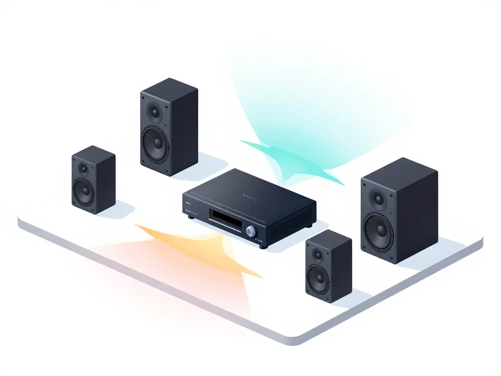 schéma éléments boss home theater immersion audio