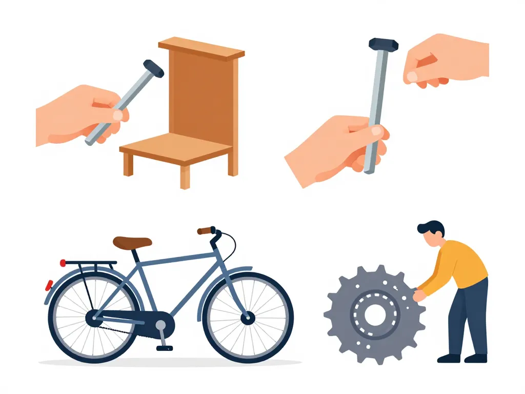 cle a allen utilisation quotidien montage meuble velo mecanique