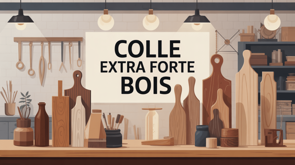 atelier bois avec colle extra forte bois