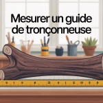 comment mesurer un guide de tronçonneuse visuel explicatif