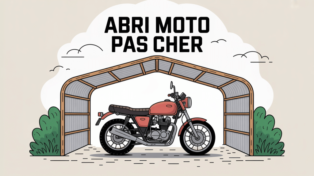 construire un abri moto pas cher différentes solutions économiques