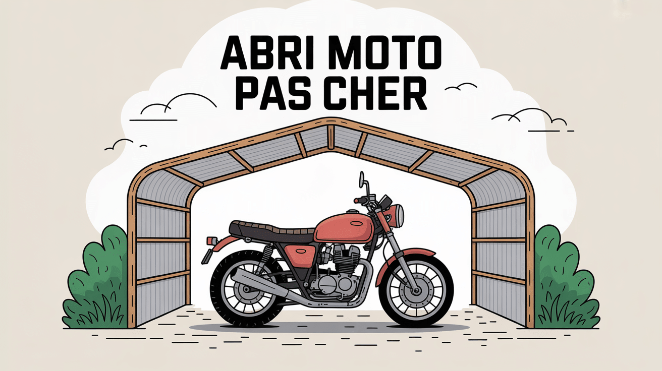 construire un abri moto pas cher différentes solutions économiques