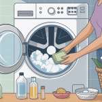 Illustration en panne de pastille lave-vaisselle kit de secours