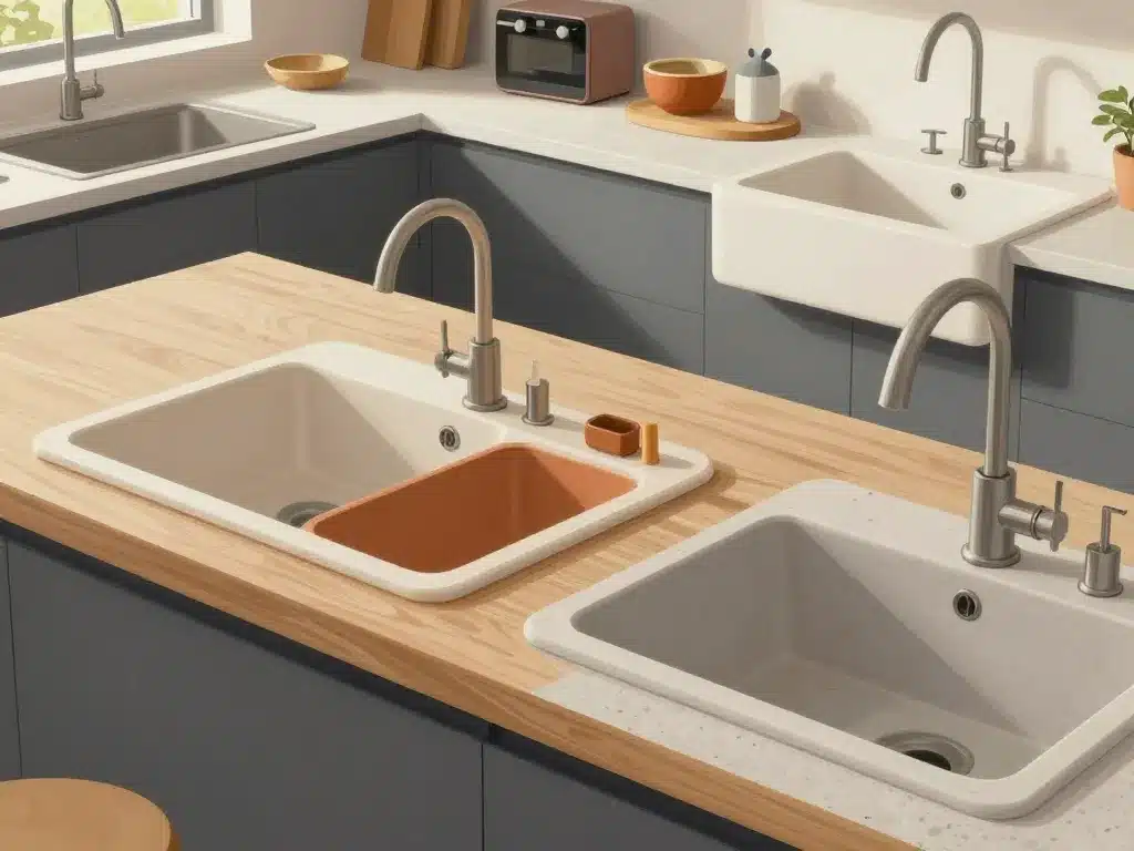 évier en grès ou céramique choix selon cuisine et budget