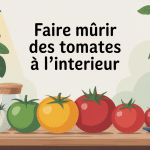 faire murir des tomates à l'intérieur étape en cuisine