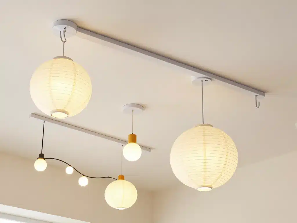 fixer luminaire plafond sans percer méthodes adhésives rails magnétiques