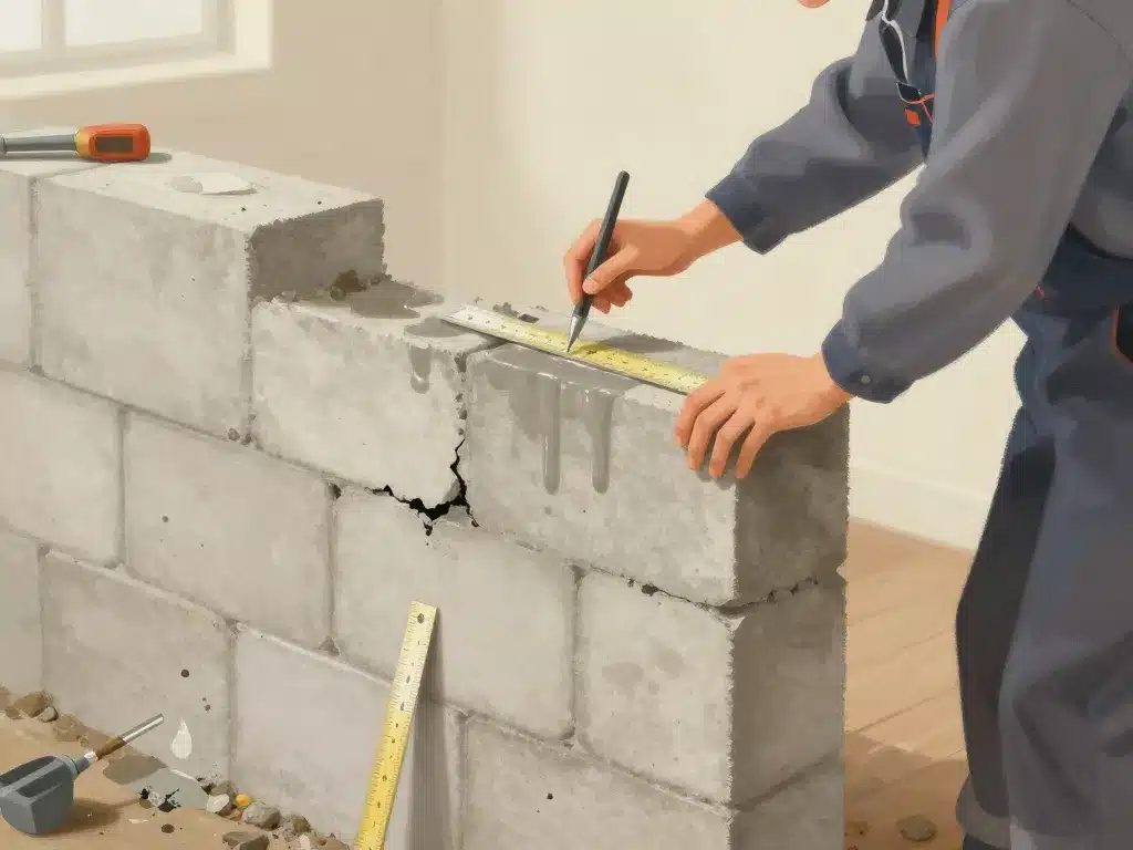 préparation isoler un mur en parpaing contrôle humidité fissures