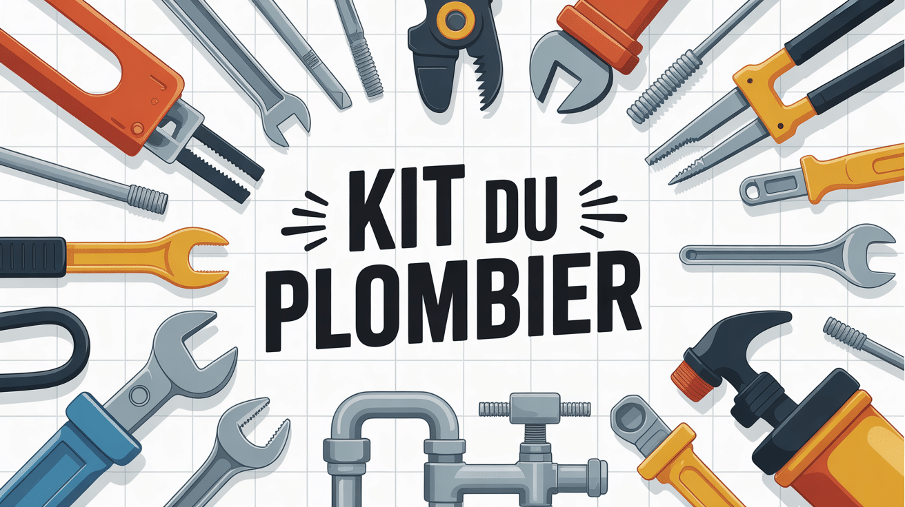 Le kit du plombier outils essentiels organisés