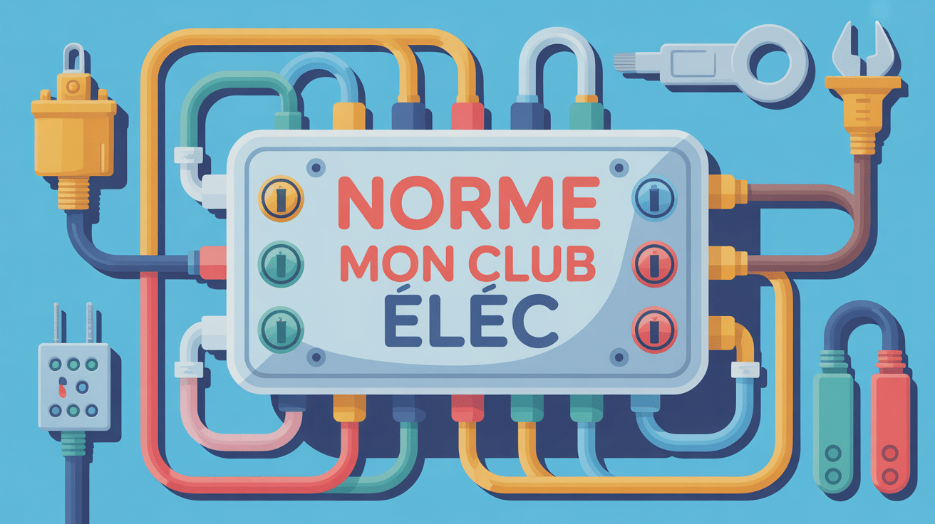 illustration pédagogique norme mon club elec tableau électrique résidentiel