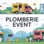 plomberie event evenement plein air logistique sanitaire