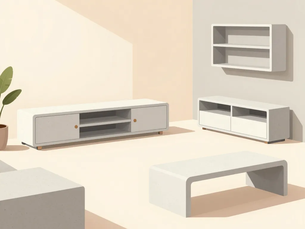 meuble en beton cellulaire avantages illustration