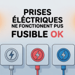 prises électriques ne fonctionnent plus pourtant fusible ok illustration globale