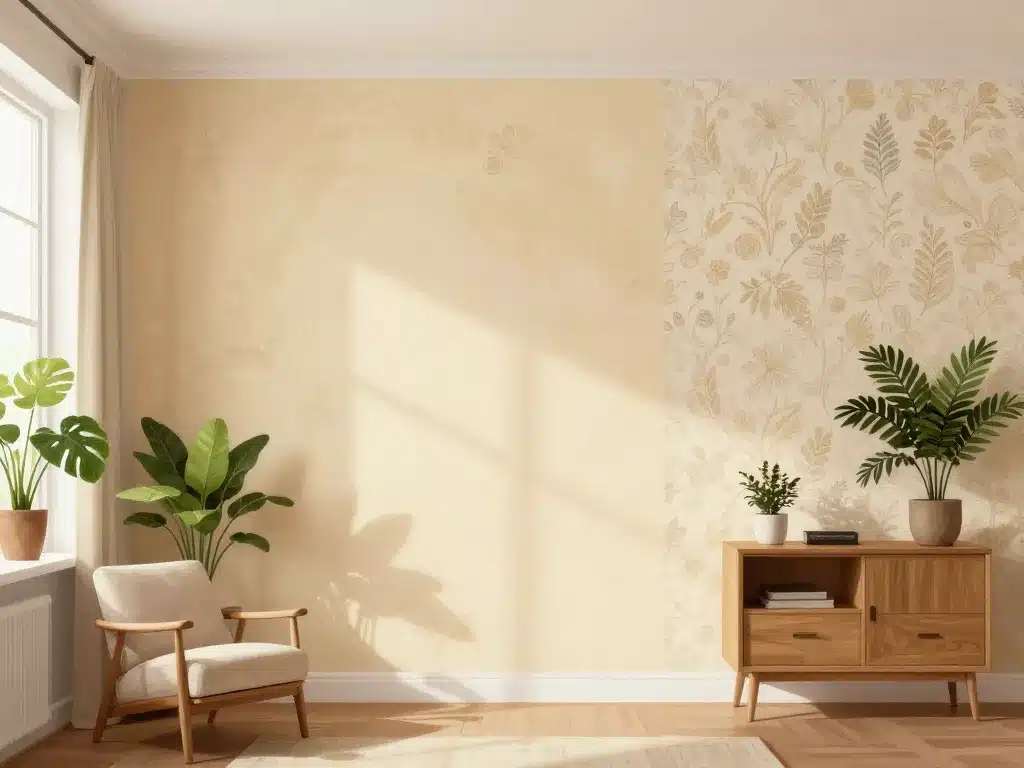 finitions styles rénovation des murs intérieurs