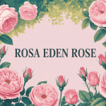 rosa eden rose grimpant jardin romantique