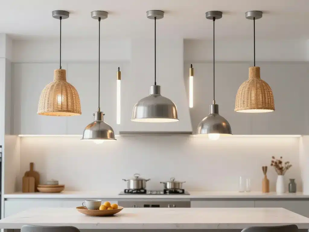 suspension cuisine originale styles et matières tendance