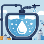 illustration tarif entretien adoucisseur d'eau appareil technicien eau