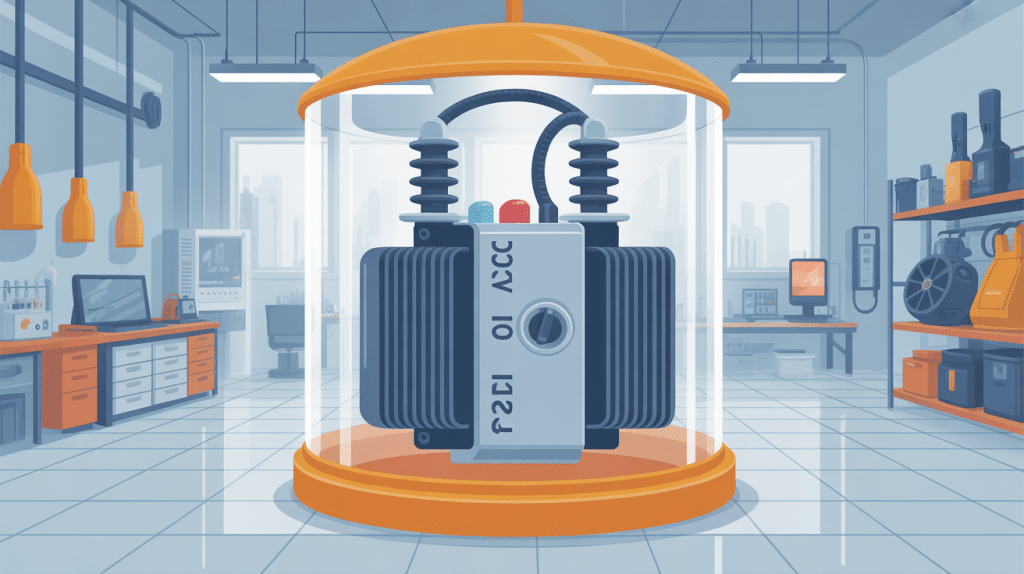 transformateur d’isolement 230v 230v sécurité atelier illustration