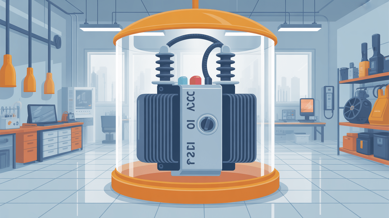 transformateur d’isolement 230v 230v sécurité atelier illustration