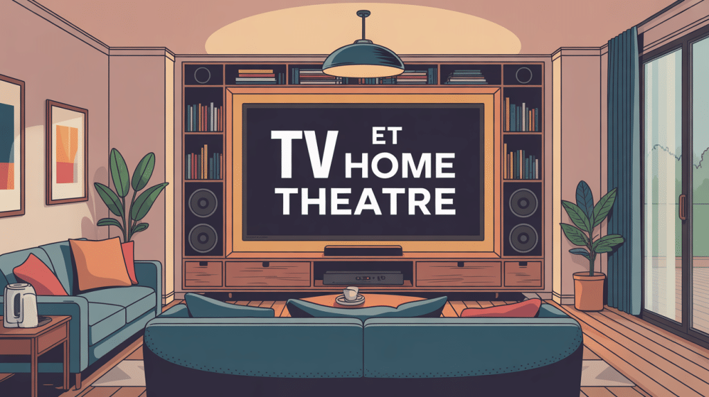 tv and home theatre salon cinéma moderne