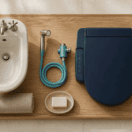 bidet toilet bidet classique moderne abattant sur plateau