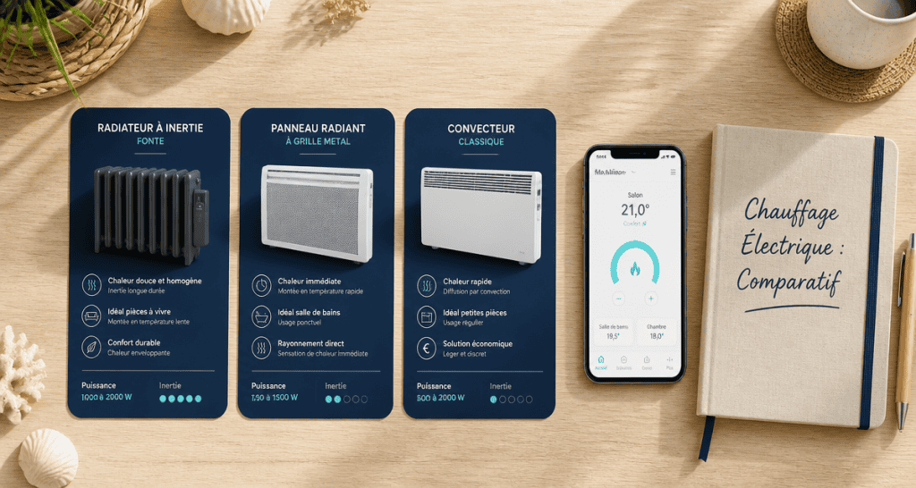 chauffage individuel electrique emetteurs comparatif