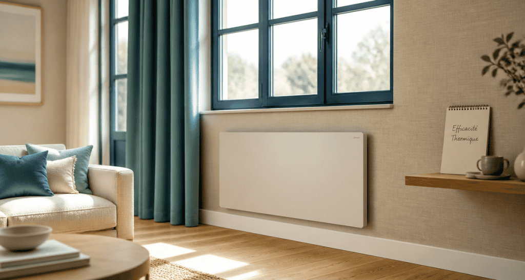radiateur en acier pour chauffage central sous fenêtre