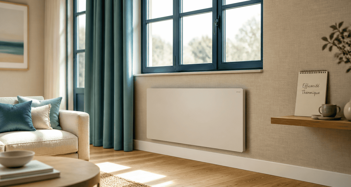 radiateur en acier pour chauffage central sous fenêtre