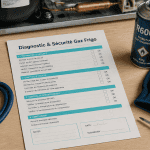 recharge en gaz frigo outils checklist sécurité