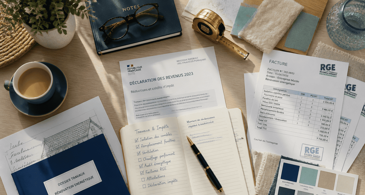 bureau déclaration travaux maison impots