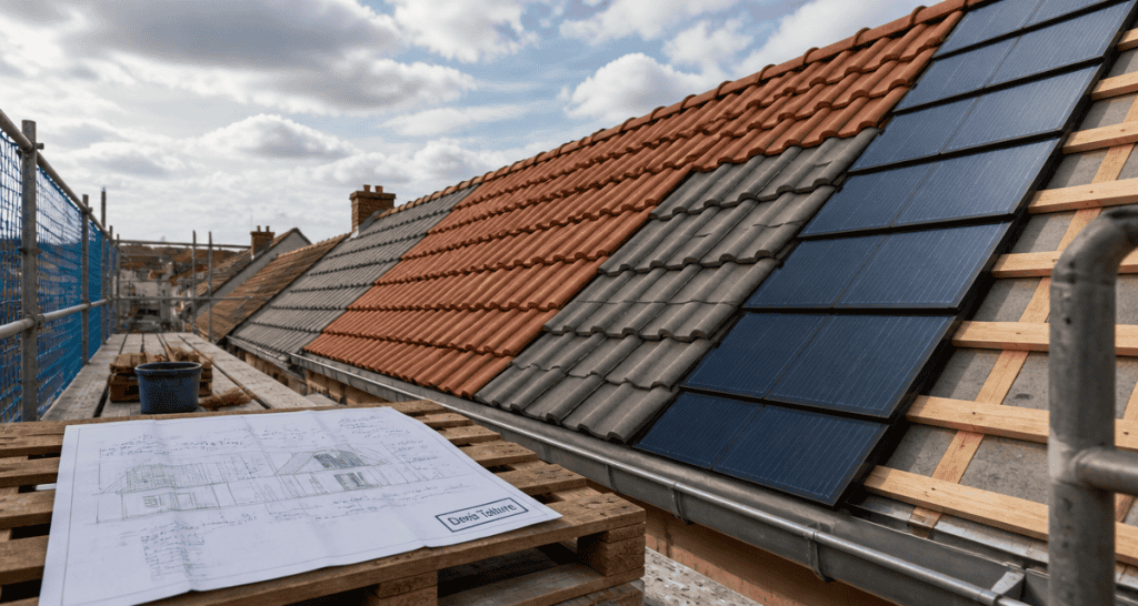 toiture tuile prix m2 terre cuite béton
