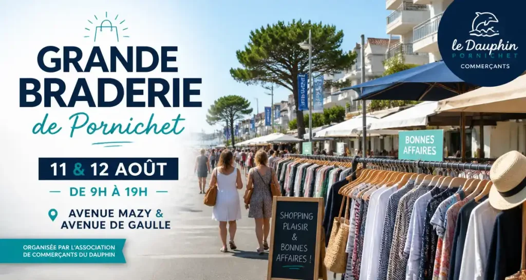 Grande braderie de pornichet, Sorties | Baie de la Baule