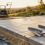 Dalle sur sable terrasse : pente, compactage et drainage