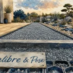 Déco gravier : calibre idéal pour allée, massif et terrasse