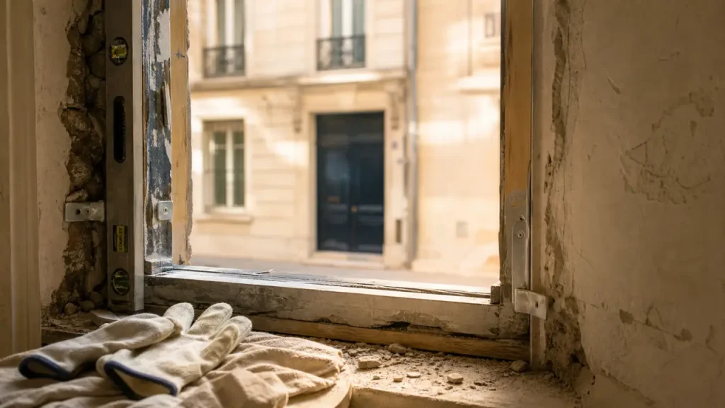 Porte d&rsquo;entrée rénovation : dépose totale ou dormant existant, le choix qui change l’isolation et le budget