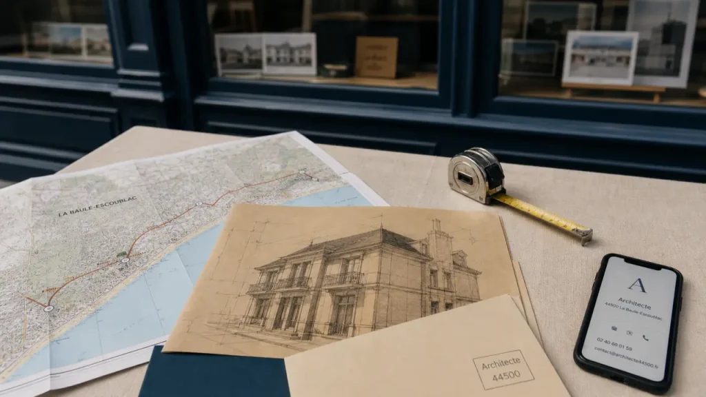 Architecte à La Baule-Escoublac : adresses locales et contact direct des cabinets