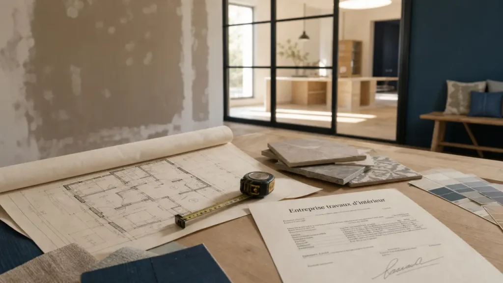 Entreprise travaux d’intérieur : interlocuteur unique ou artisans séparés ?