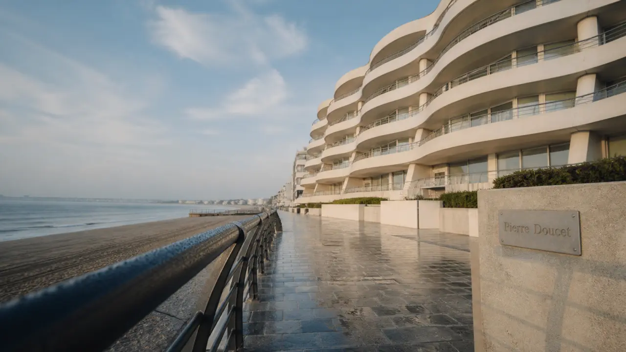 Immeuble vague La Baule, architecte Pierre Doucet