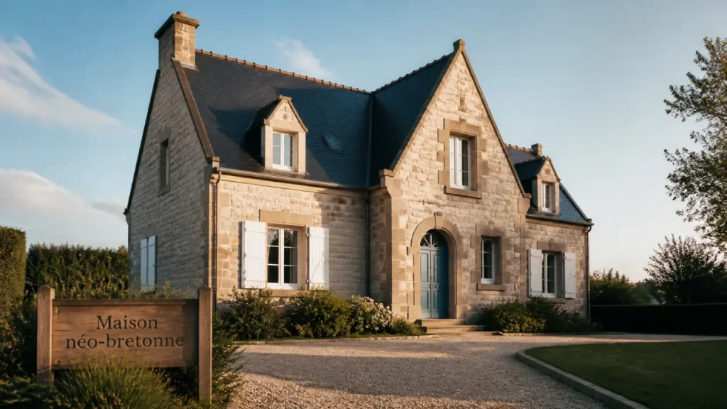 Maison néo-bretonne : comment l’ardoise, le granit et les lotissements ont façonné la Bretagne moderne ?