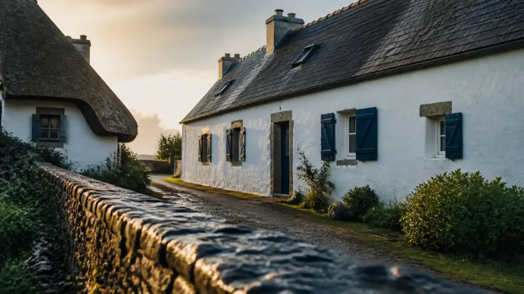 Maison traditionnelle bretonne : comment distinguer longère, chaumière et maison de pêcheur ?